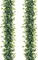 Vines Faux Eucalyptus Garland Plant, Artificial Vines Hanging Eucalyptus Leaves Greenery Garland for Wedding Backdrop Arch Wall Decor Fake Vines,Leaf Garland 5.9 FT UV Indoor Outdoor(2 Pack)